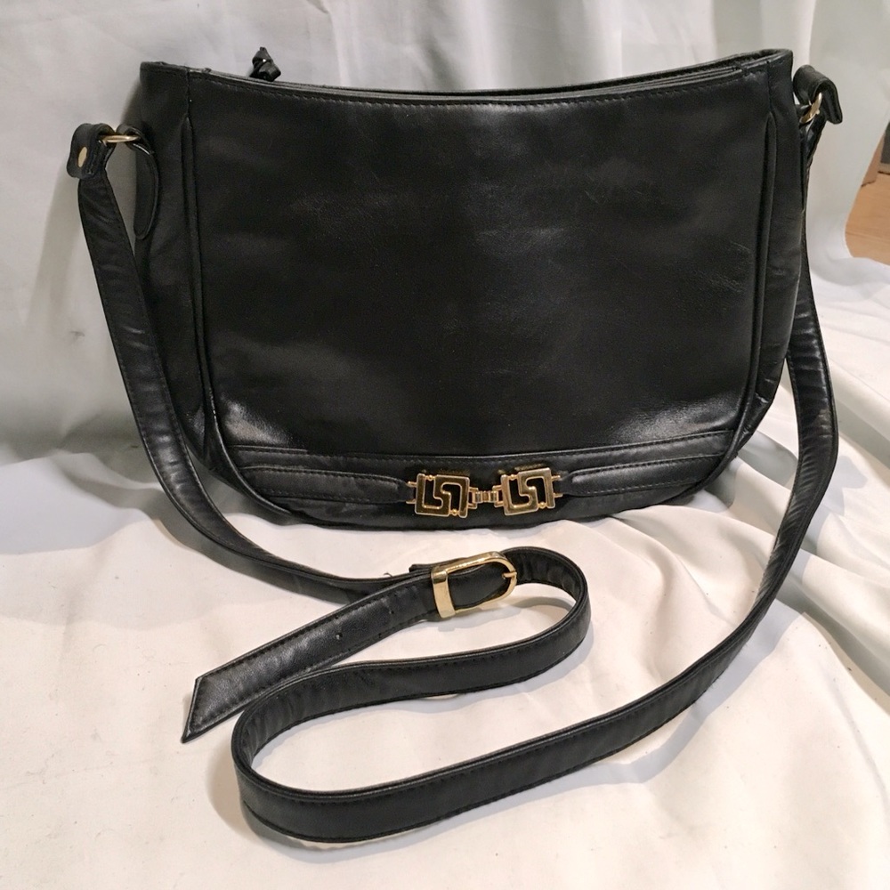 Genuine Leather Crossbody Purse